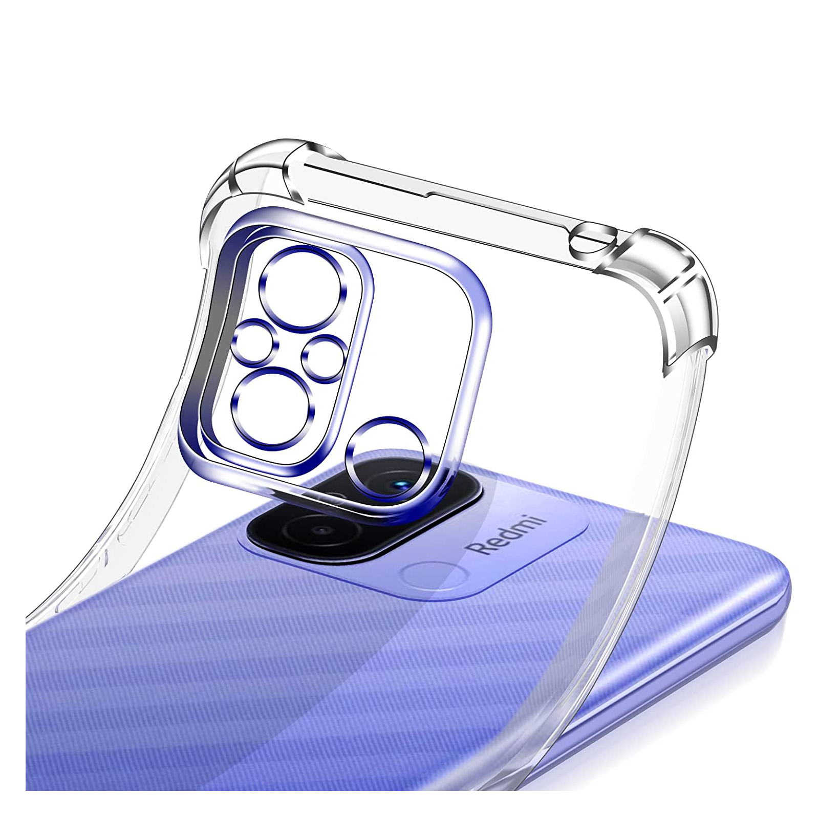 Чехол для мобильного телефона BeCover Anti-Shock Xiaomi Redmi 12C Clear (709176) изображение 4