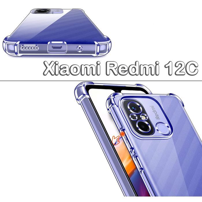 Чехол для мобильного телефона BeCover Anti-Shock Xiaomi Redmi 12C Clear (709176) изображение 6