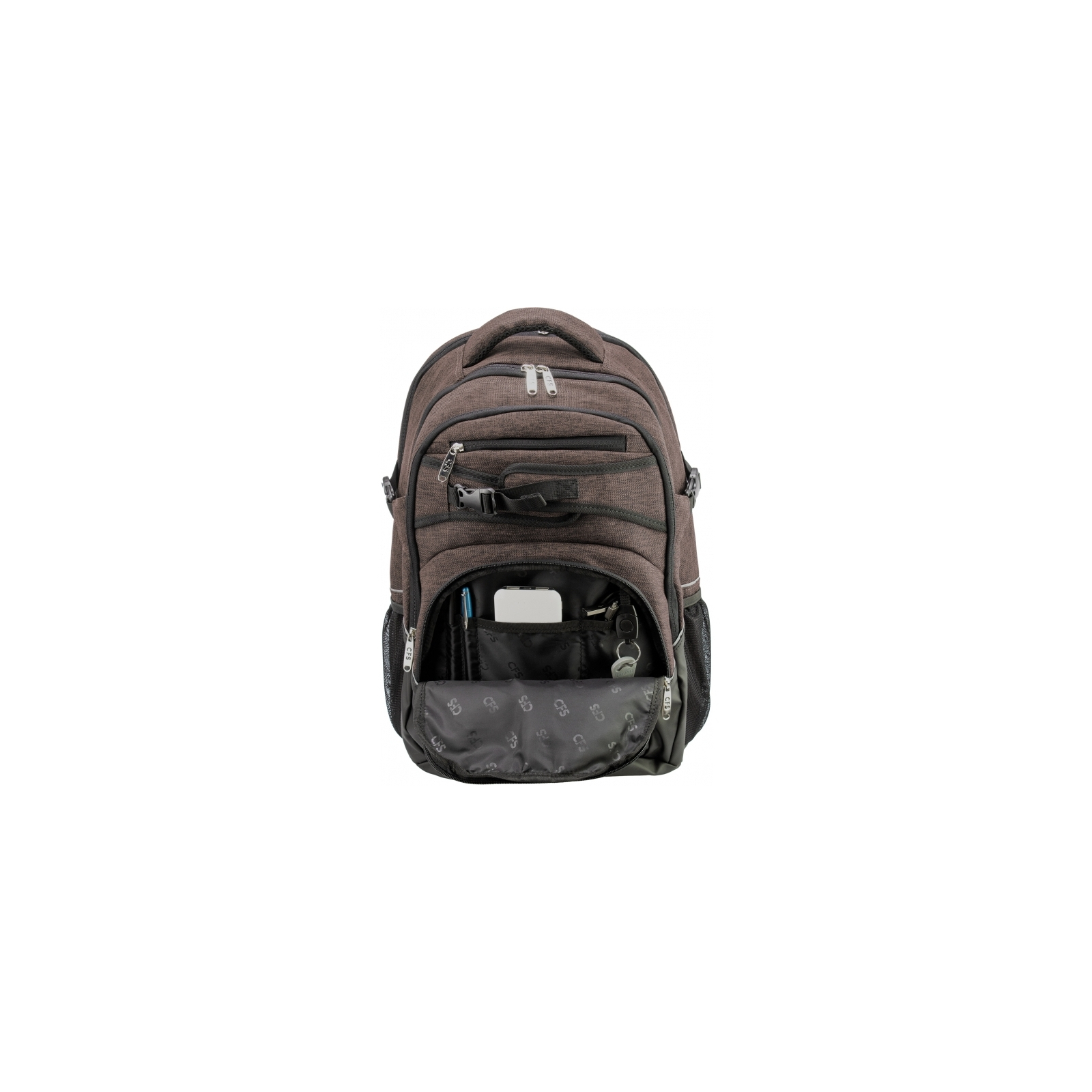 Рюкзак школьный Cool For School Коричневый 175+ см (CF86745-02) изображение 5