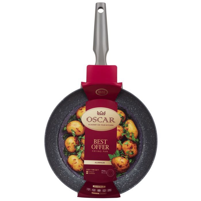 Сковорода Oscar Best Offer 26 см (OSR-1108-26/1) изображение 2