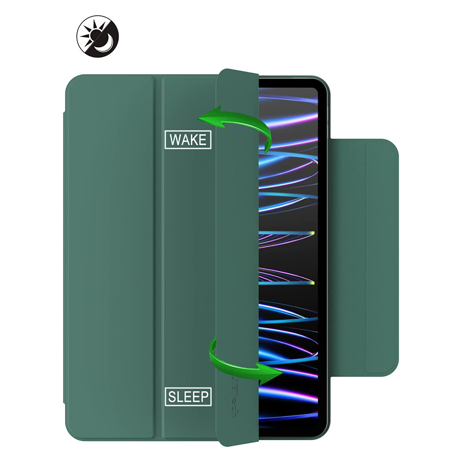 Чехол для планшета BeCover Magnetic Apple iPad 10.9" 2022 Dark Green (708533) изображение 3
