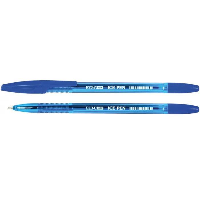 Ручка шариковая Economix ICE PEN 0,5 мм, синий (E10186-02)