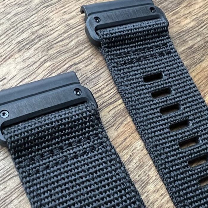 Ремінець до смарт-годинника Garmin Tactix Delta, 26mm QuickFit,Tactical Black Nylon (010-13010-00) зображення 5
