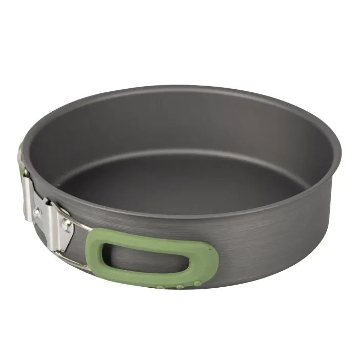 Набір туристичного посуду Bo-Camp Explorer 4 Pieces Hard Anodized Grey/Green (2200244) зображення 10
