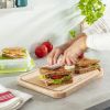 Кухонний ніж Tefal ColorFood зубчастий 10 см Помаранчевий (K2730304) зображення 10