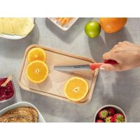 Кухонний ніж Tefal ColorFood зубчастий 10 см Помаранчевий (K2730304) зображення 8
