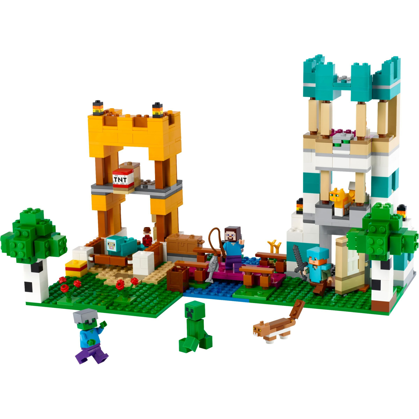 Конструктор LEGO Minecraft Скриня для творчості 4.0, 605 деталей (21249) зображення 2