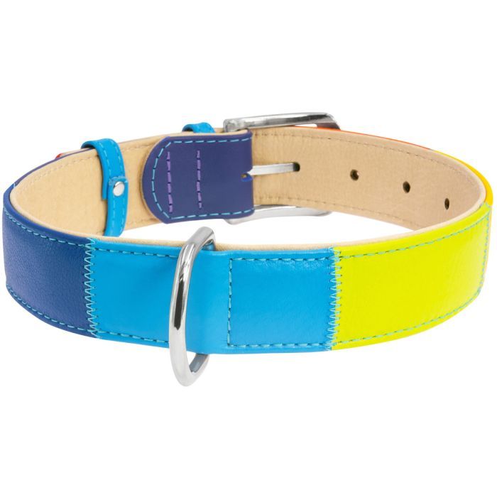 Ошейник для животных WAUDOG Glamour с QR паспортом "Радуга" L (3922) изображение 3