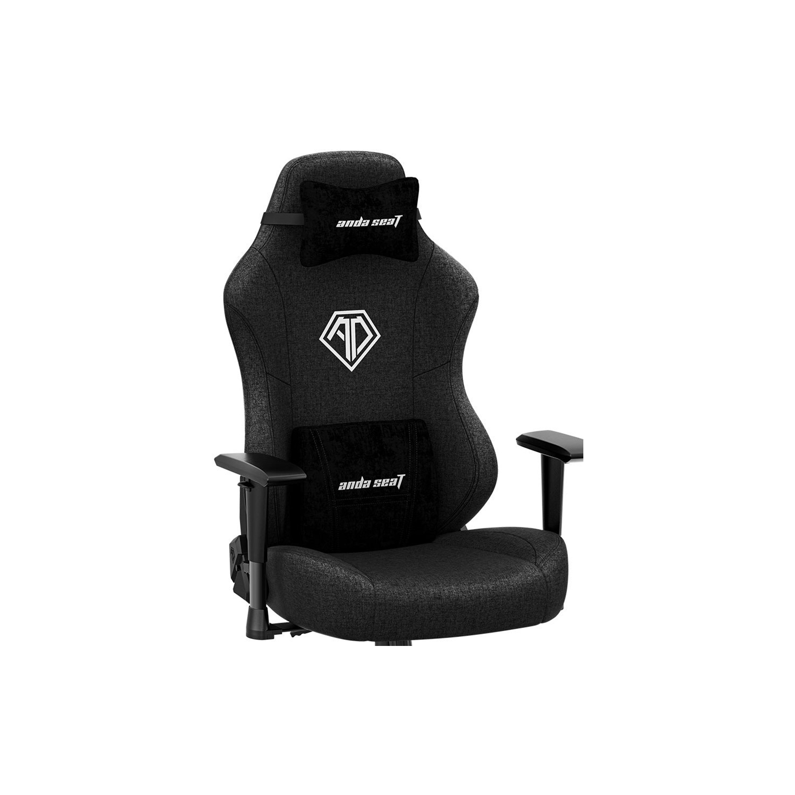 Крісло ігрове Anda Seat Phantom 3 Fabric Size L Black (AD18Y-06-B-F) зображення 7