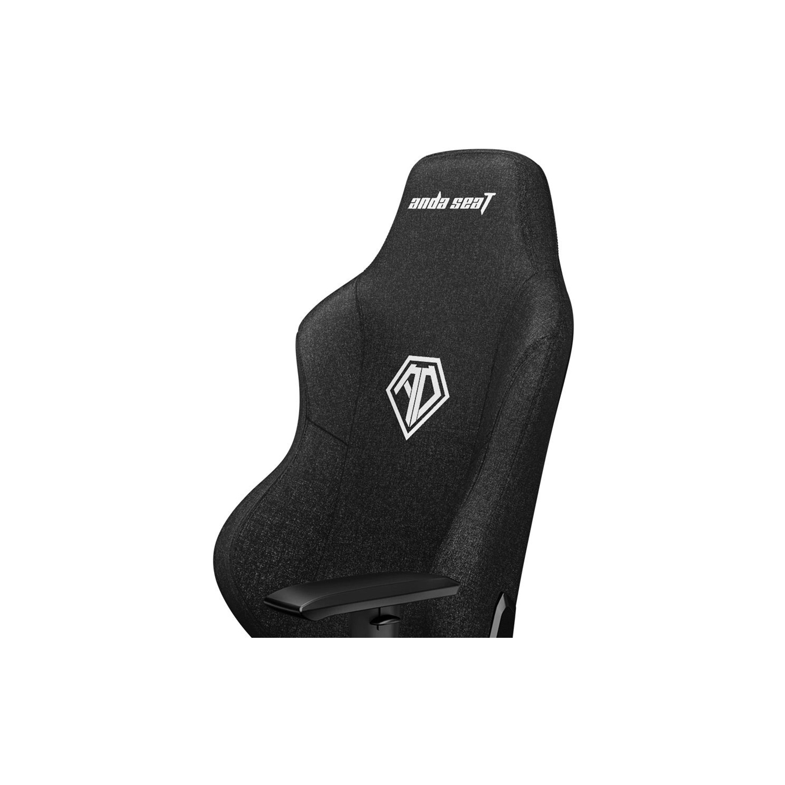 Кресло игровое Anda Seat Phantom 3 Black Fabric Size L (AD18Y-06-B-F) изображение 8
