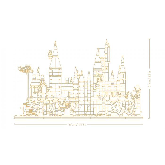 Конструктор LEGO Harry Potter Замок и территория Хогвартса 2660 деталей (76419) изображение 10