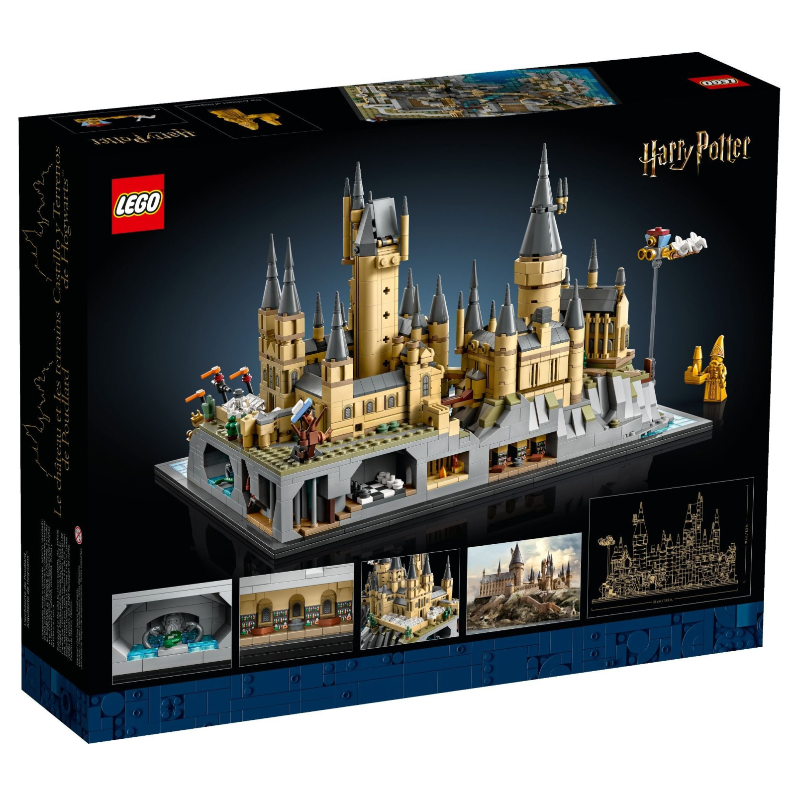 Конструктор LEGO Harry Potter Замок и территория Хогвартса 2660 деталей (76419) изображение 9