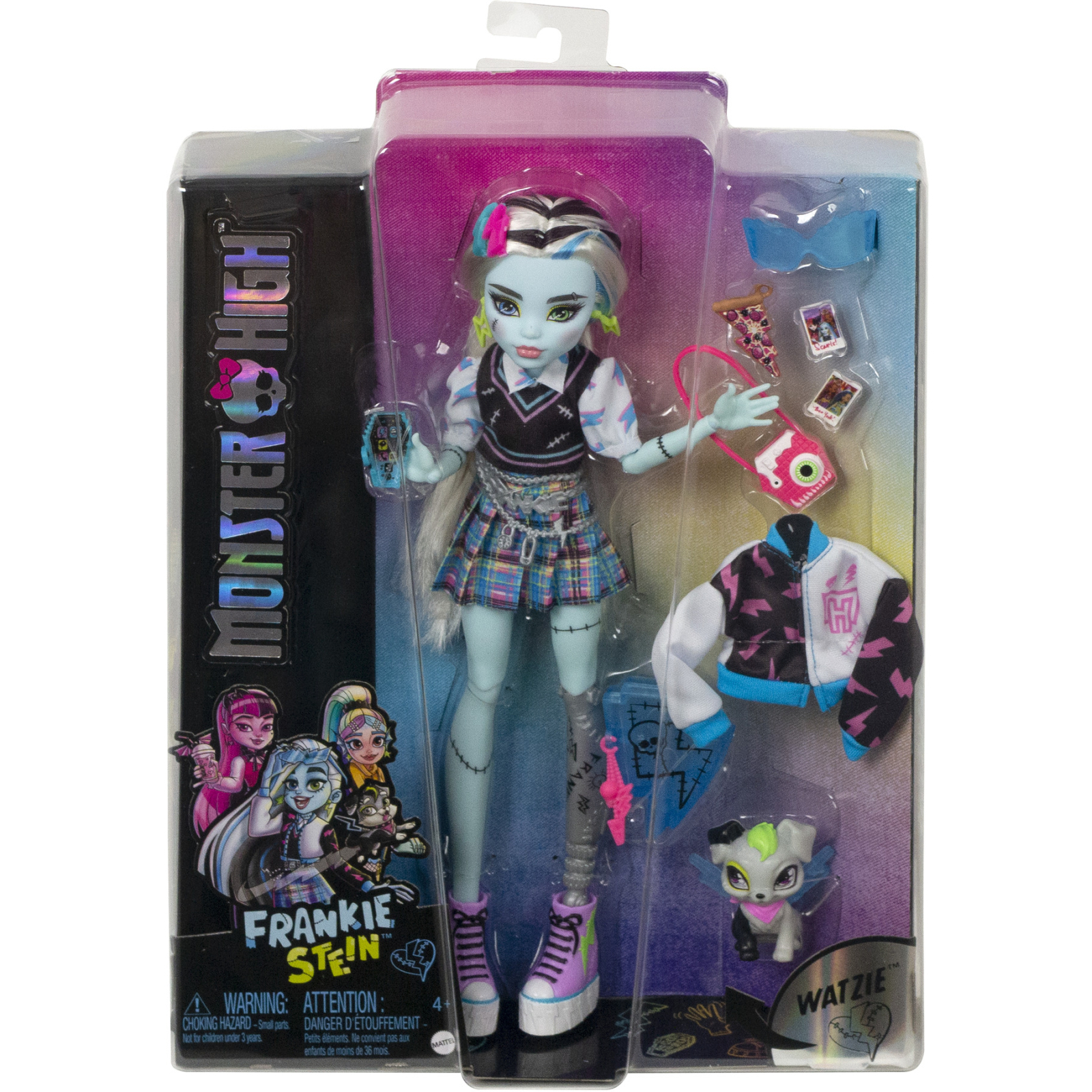 Кукла Monster High Фрэнки Монстро-классика (HHK53) изображение 8