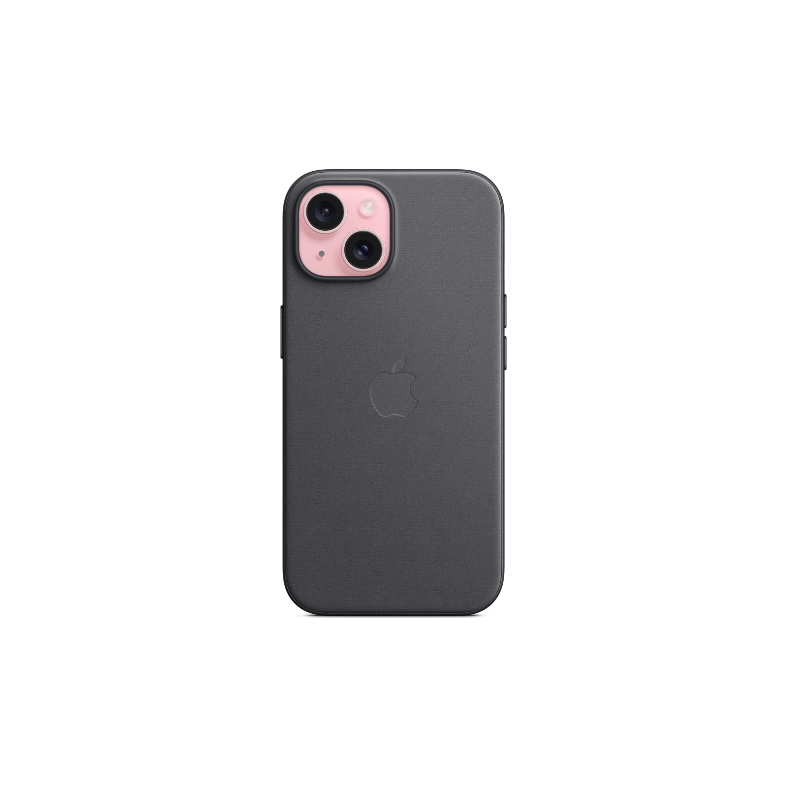 Чехол для мобильного телефона Apple iPhone 15 FineWoven Case with MagSafe Black (MT393ZM/A) изображение 2