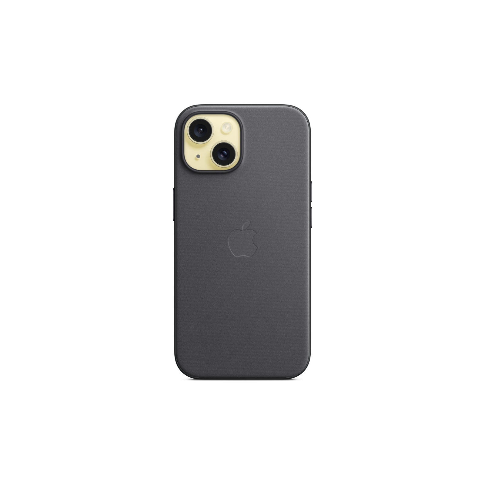 Чехол для мобильного телефона Apple iPhone 15 FineWoven Case with MagSafe Black (MT393ZM/A) изображение 3