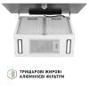 Витяжка кухонна Perfelli PIANO BIANCA зображення 6