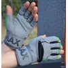 Рукавички для фітнесу MadMax MFG-860 Wild Grey/Green XXL (MFG-860_XXL) зображення 5