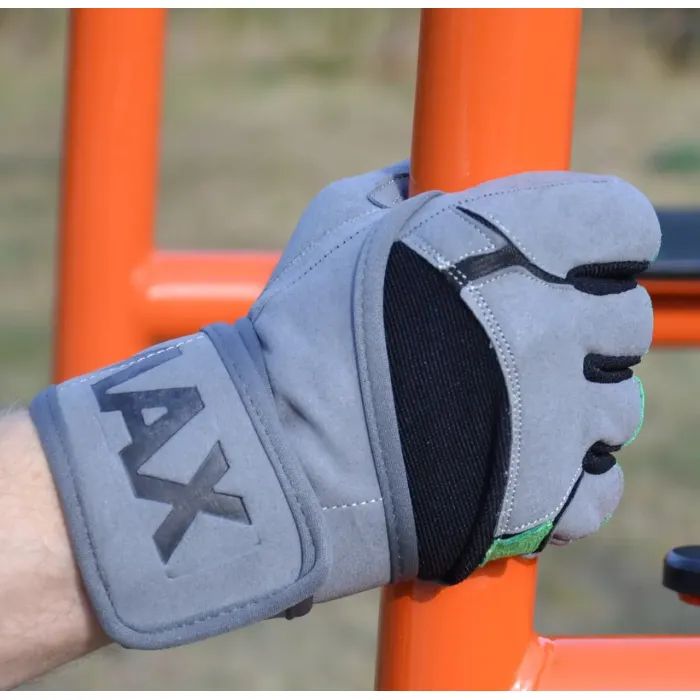 Перчатки для фитнеса MadMax MFG-860 Wild Grey/Green XXL (MFG-860_XXL) изображение 6