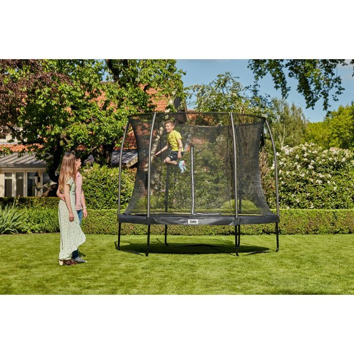 Батут Salta Comfort Edition круглий 396 см Зелений (5077G) изображение 2