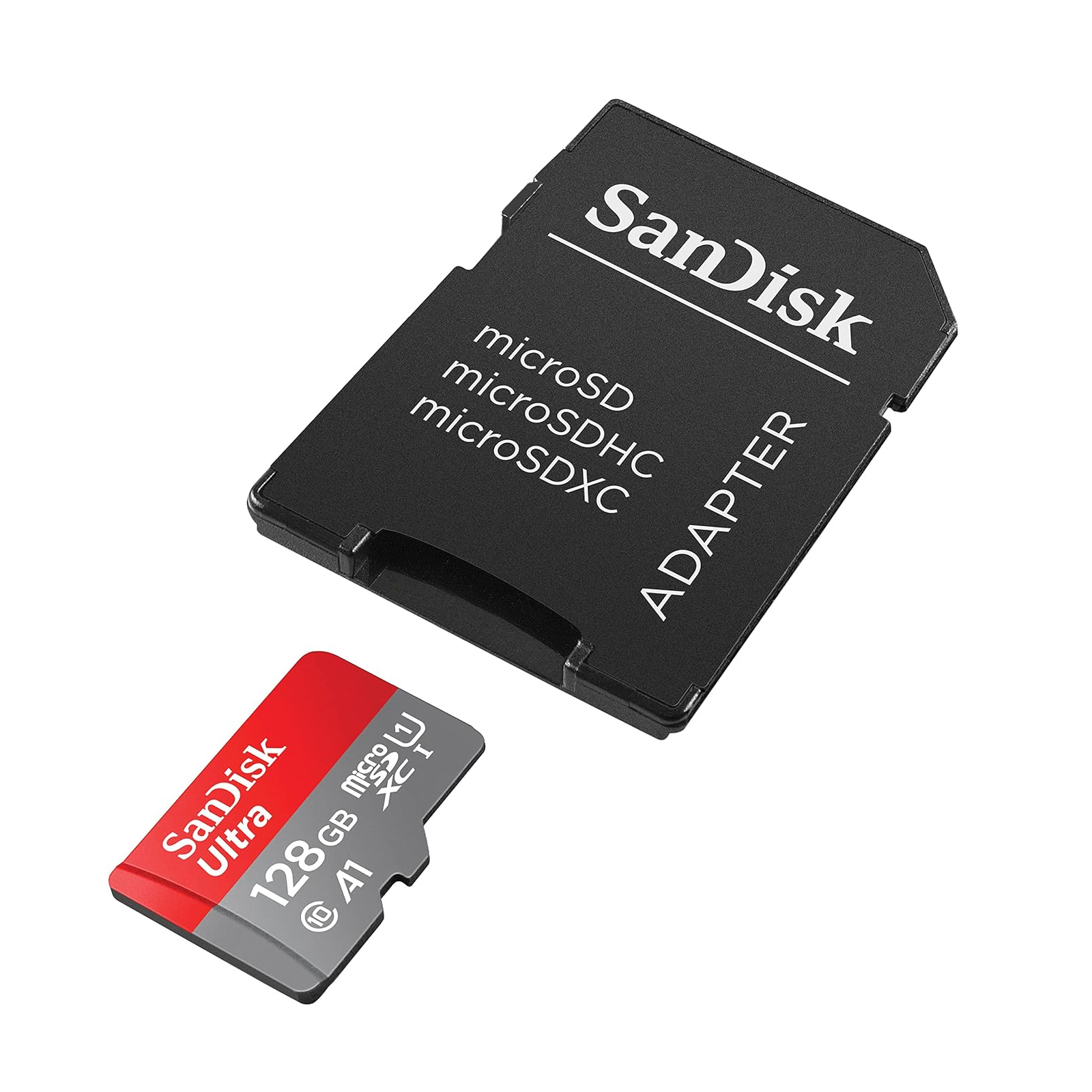 Карта пам'яті SanDisk 128GB microSD class 10 UHS-I Ultra (SDSQUAB-128G-GN6MA) зображення 2