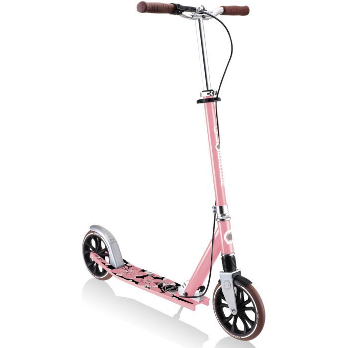 Самокат Globber NL205 Deluxe з ручним гальмом Пастельно-рожевий (685-210) зображення 2