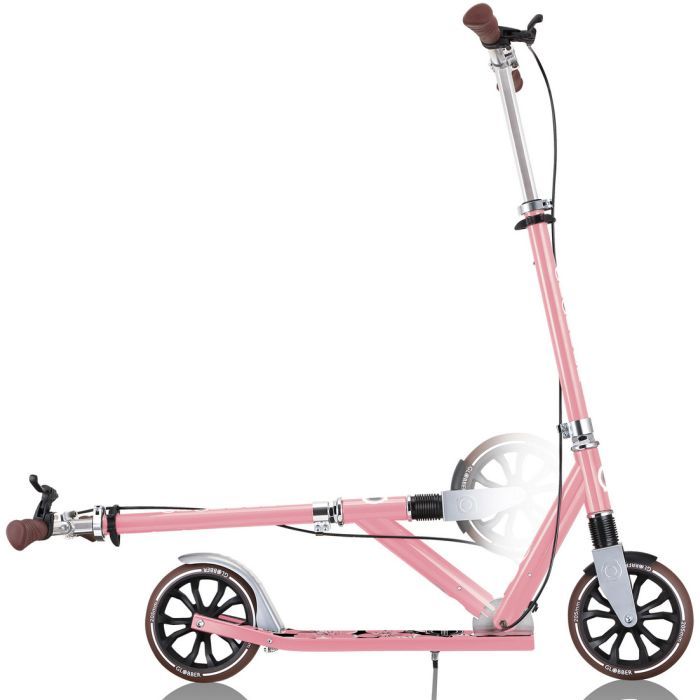 Самокат Globber NL205 Deluxe з ручним гальмом Пастельно-рожевий (685-210) зображення 5