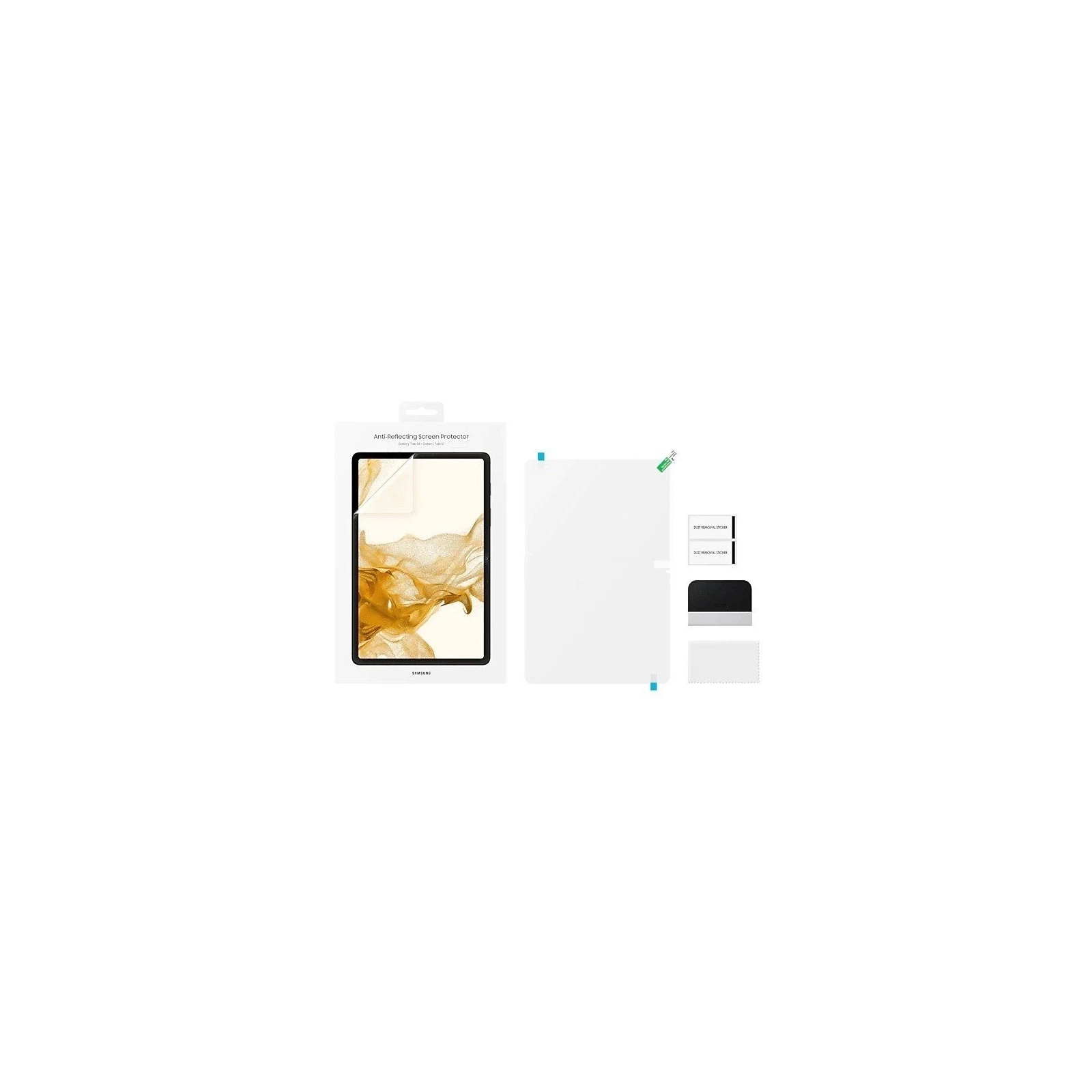 Стекло защитное Samsung TAB S8+ (EF-UX800CTEGRU) изображение 3