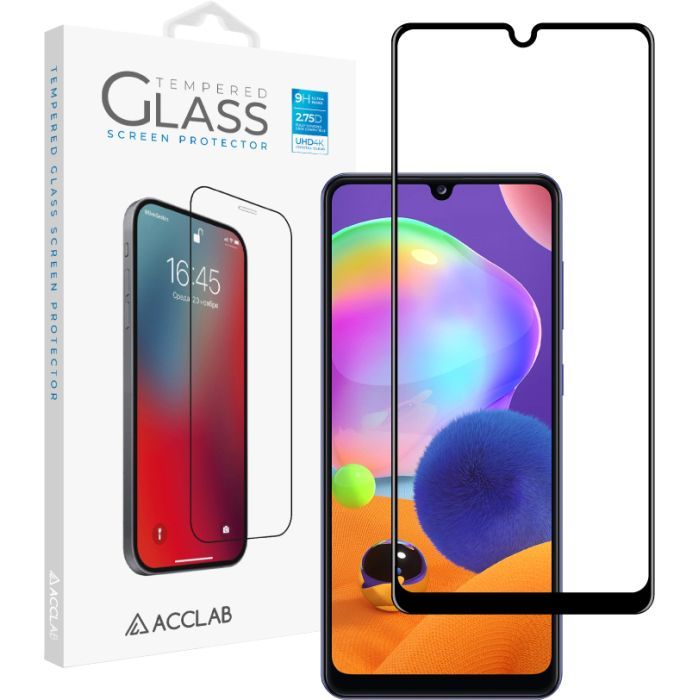 Скло захисне ACCLAB Full Glue Samsung A31 (1283126508578)