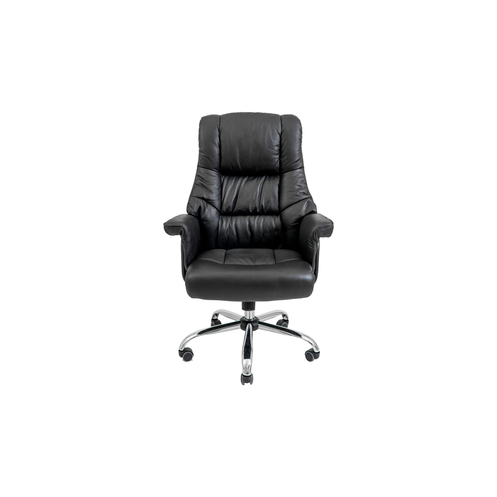 Офисное кресло Richman Конгресс Хром M-2 Широкий (Anyfix Wide) Кожа Люкс Коричневая (ADD0001832) изображение 2