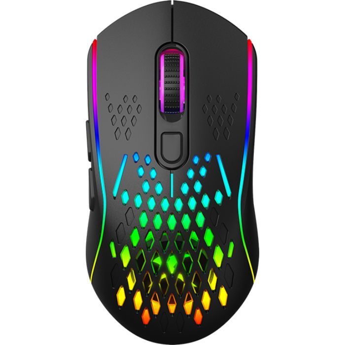 Мышка Xtrike ME GW-611 Wireless RGB Black (GW-611) изображение 3