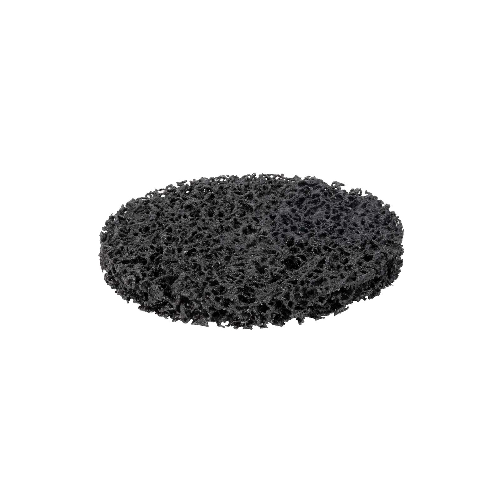 Круг зачистной Sigma из нетканого абразива (коралл) 100мм без держателя черный мягкий (9175821) изображение 2