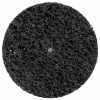 Круг зачистной Sigma из нетканого абразива (коралл) 125мм без держателя черный мягкий (9175841)