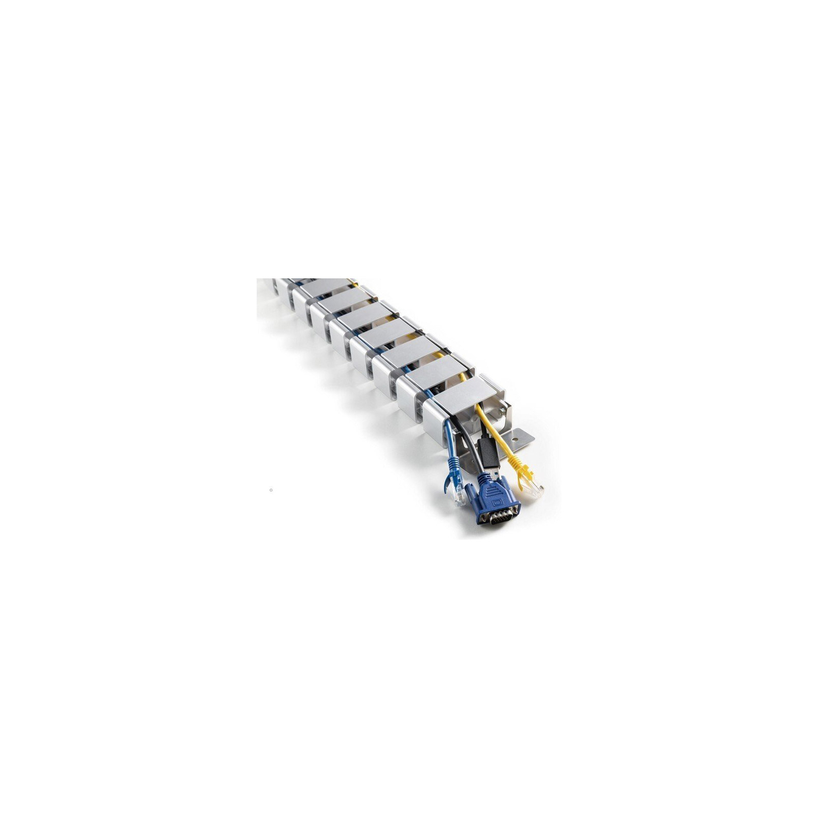 Тримач для кабелю Digitus гнучка кабельна трубка із кріпленням "гачок-петля", 2м (DA-90505) зображення 4