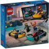 Конструктор LEGO City Картинг и гонщики 99 деталей (60400) изображение 6