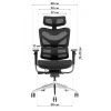 Офисное кресло GT Racer X-782 Black (X-782 Black (W-21 B-41)) изображение 10