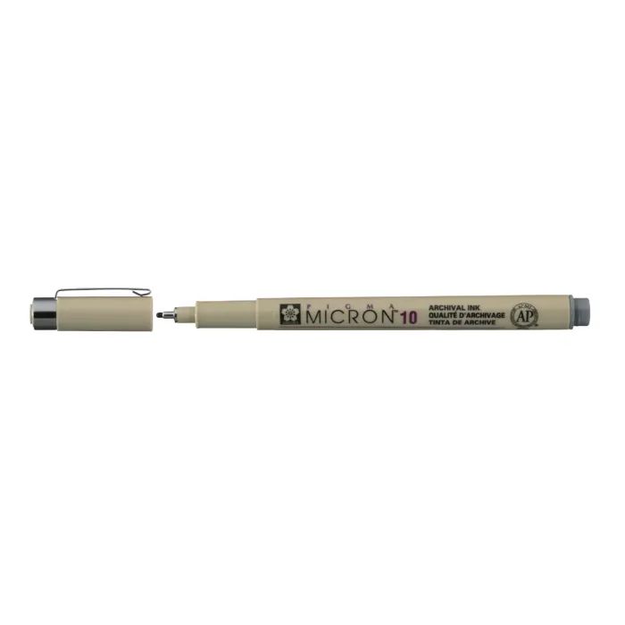 Лайнер Sakura Pigma Micron (10) 0,6 мм Светло-серый (084511333697)