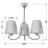Люстра Candellux MOZART (33-33970) изображение 2