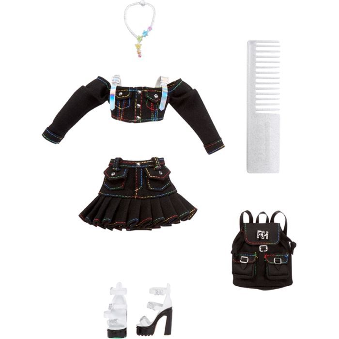 Кукла Rainbow High серии Junior High PJ Party - Эйвери Стайлз (590798) изображение 4