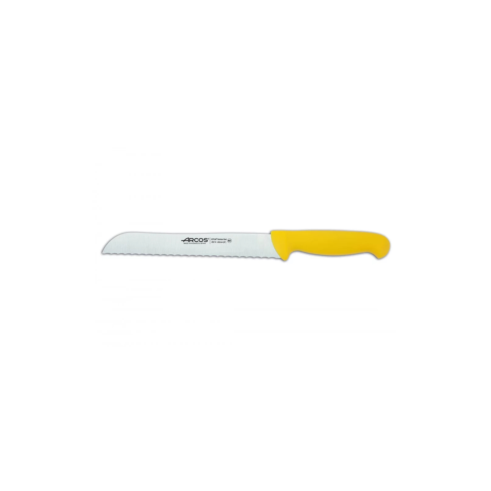 Кухонный нож Arcos серія "2900" для хліба 200 мм Жовтий (291400) изображение 2
