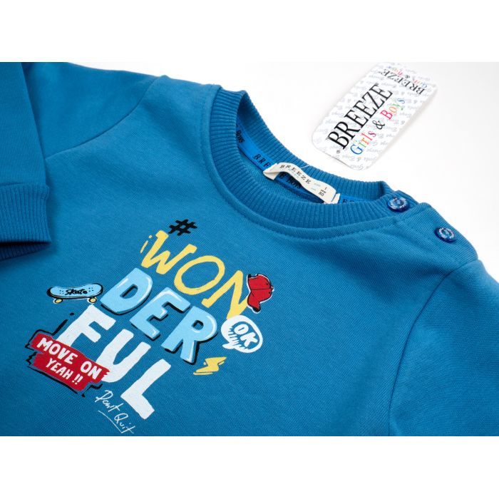Спортивний костюм дитячий Breeze WONDERFUL (19411-92B-blue) зображення 7