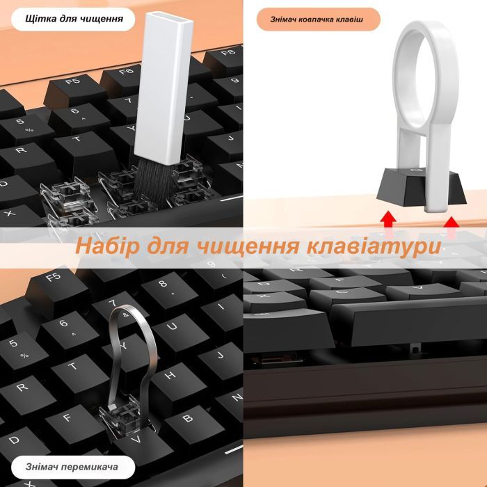 Универсальный чистящий набор XoKo Multifinctional Cleaning set 20 in 1 (XK-CS1000) изображение 8