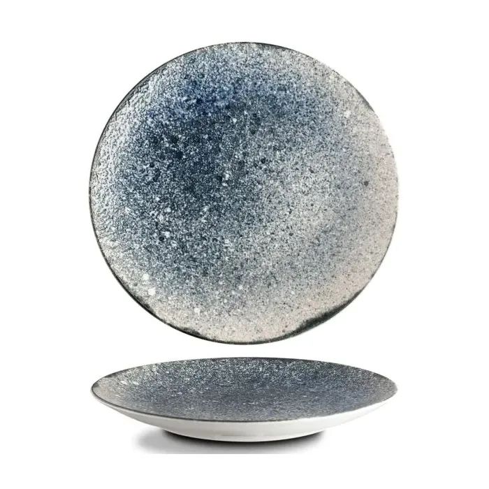 Тарелка G.Benedikt Isabelle Rustic кругла 27 см Navy Blue (ISC2127-K0021)