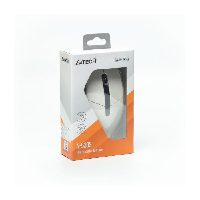 Мишка A4Tech N-530S USB White (4711421988315) зображення 11