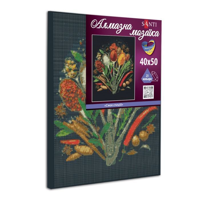 Картина по номерам Santi Вкус специй солнца 40*50 см алмазная мозаика (954718) изображение 2