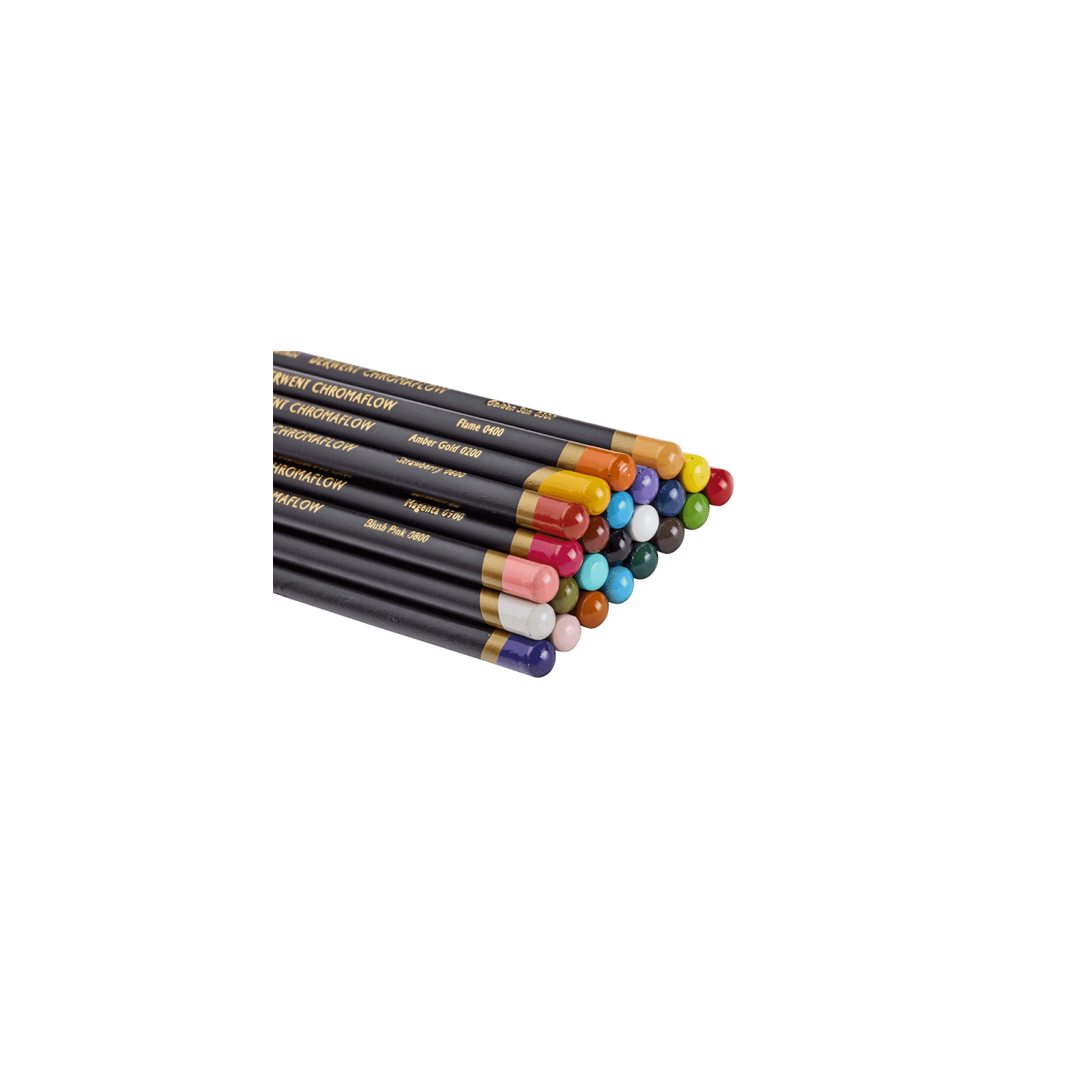 Олівці кольорові Derwent Chromaflow 24 кол. у металевому пеналі (5028252616133) зображення 3