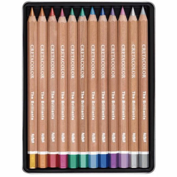 Олівці кольорові Cretacolor MEGACOLOR THE BRILLIANTS, 12 кольорів (9014400301521) зображення 2