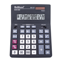 Photos - Calculator Brilliant Калькулятор  BS-114 
