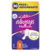 Гигиенические прокладки Always Platinum Normal Размер 1 30 шт. (8001841913803) изображение 2