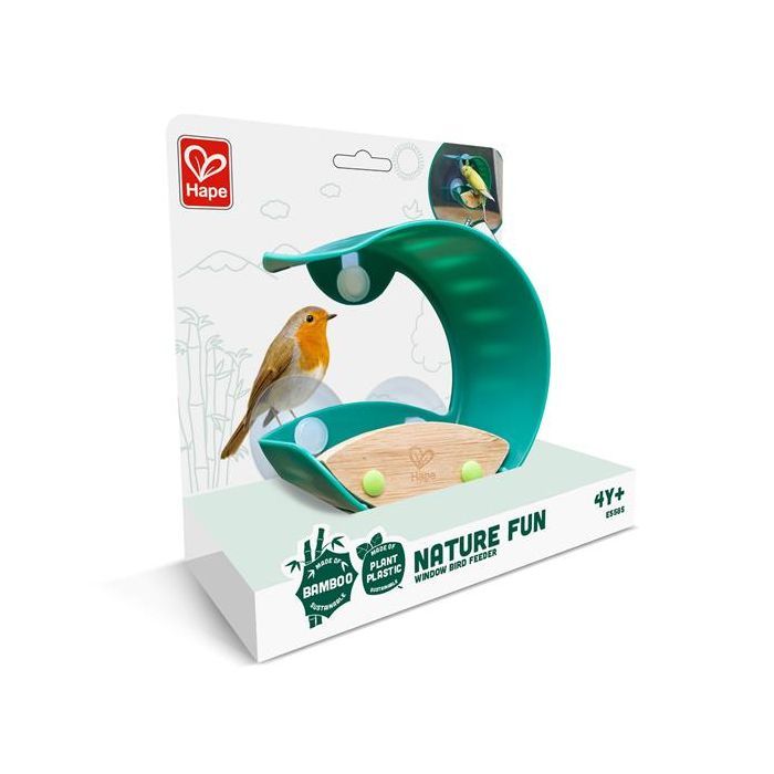 Універсальний посуд для тварин Hape Годівниця для птахів на вікно (E5585) зображення 3