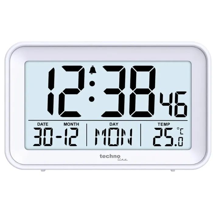 Настільний годинник Technoline WT497 White (DAS302471)